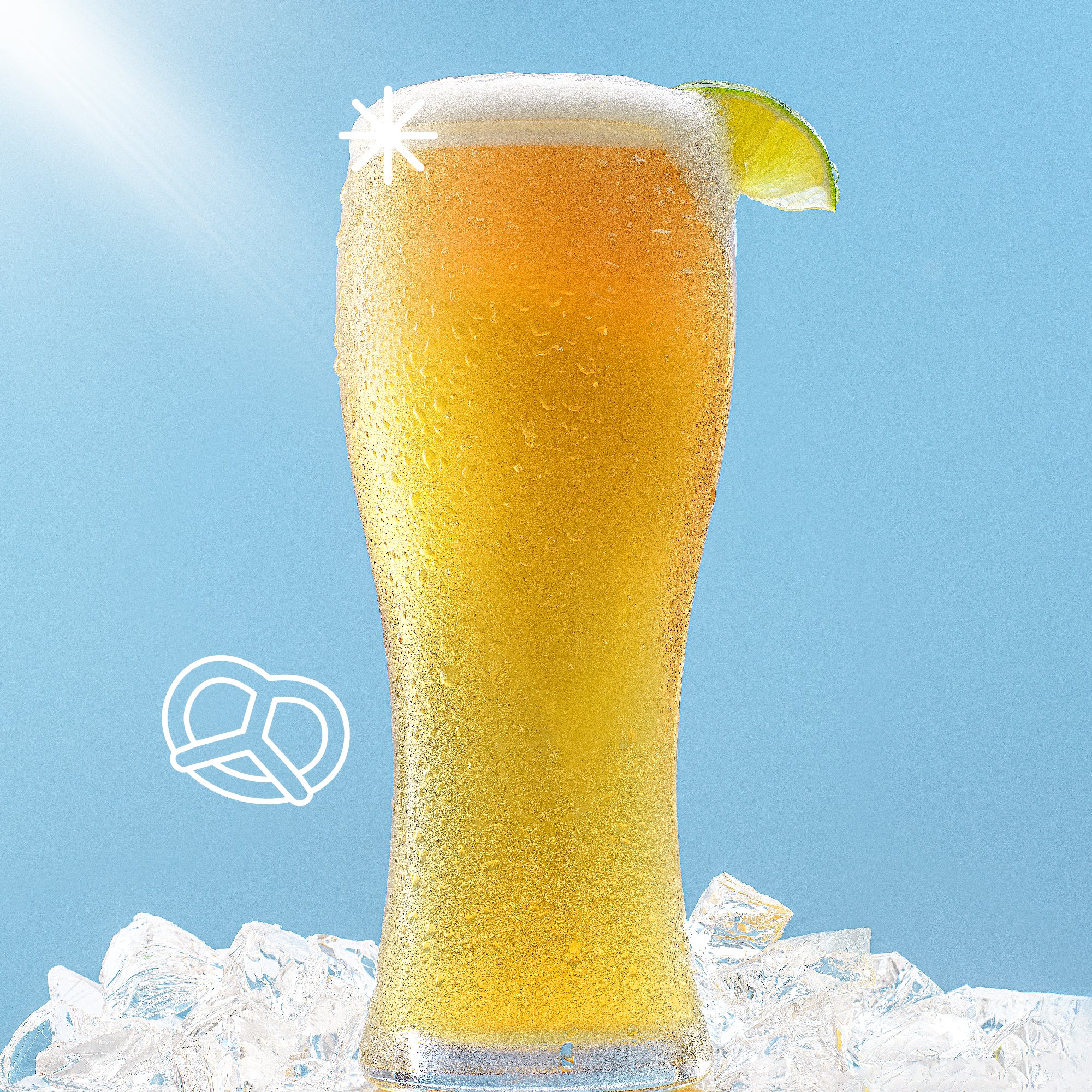 JoyJolt Callen verre bière pilsner lot 4 cristal 46 cl pression