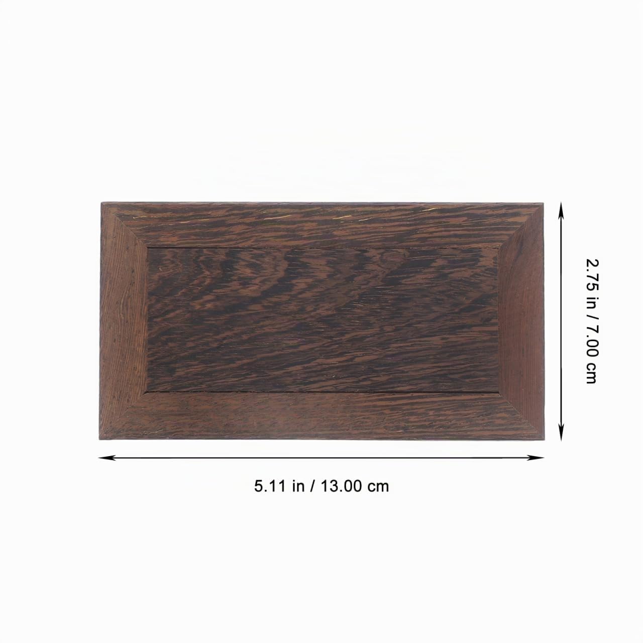 Alipis support plante bois socle asiatique 13x7 cm