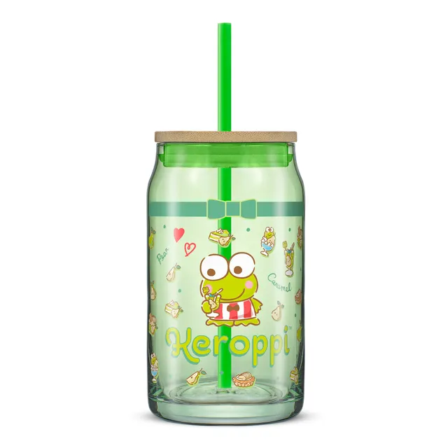 JoyJolt Hello Kitty Keroppi gobelet canette 47 cl paille