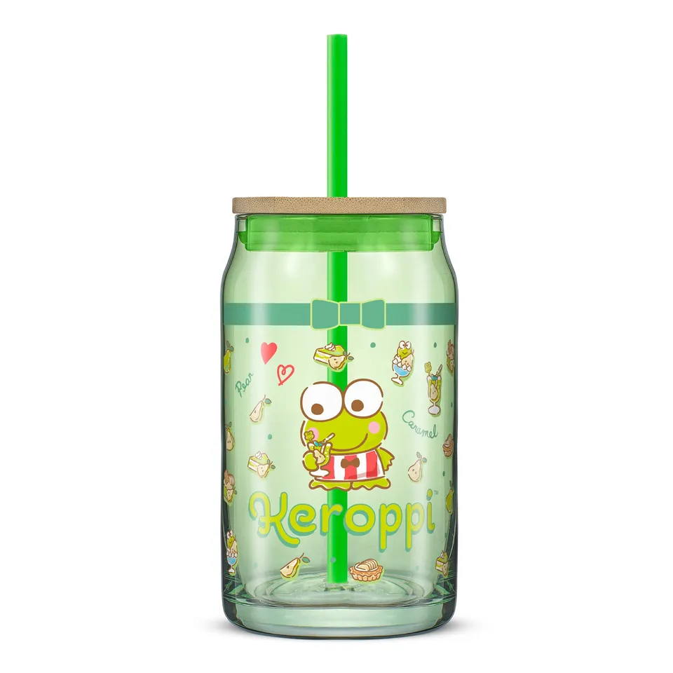 JoyJolt Hello Kitty Keroppi gobelet canette 47 cl paille