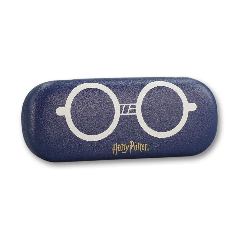 Harry Potter The Boy Who Lived étui à lunettes bleu cuir vegan