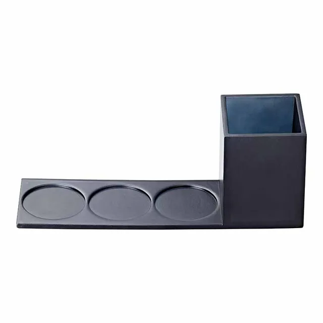 Artis organisateur de table noir 28 cm