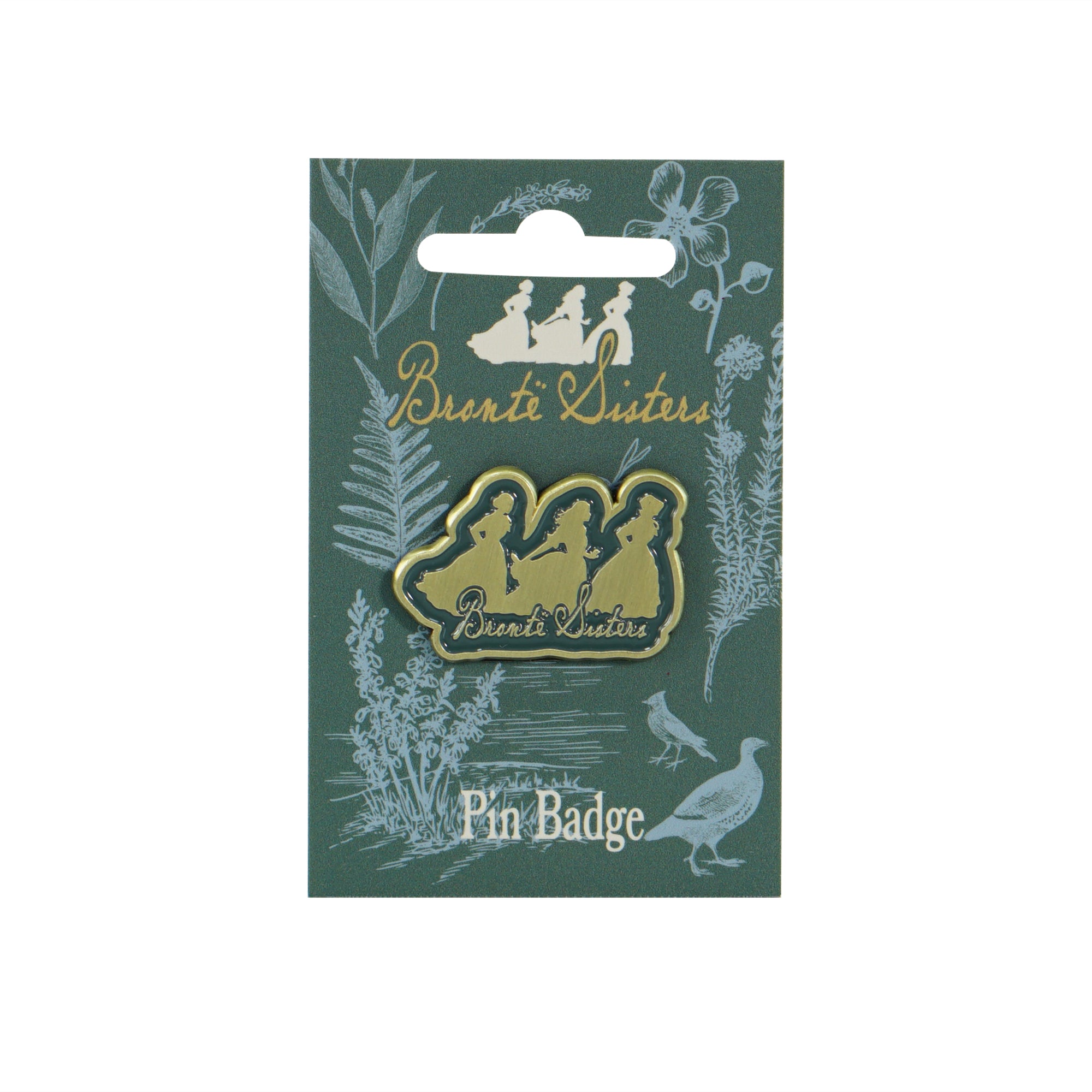 HMB Bronte Sisters pin's badge émail vert