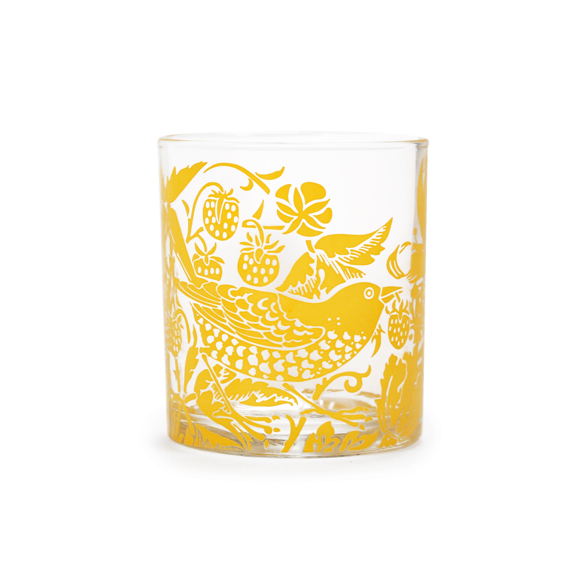 HMB William Morris Quince verre tumbler 30 cl jaune