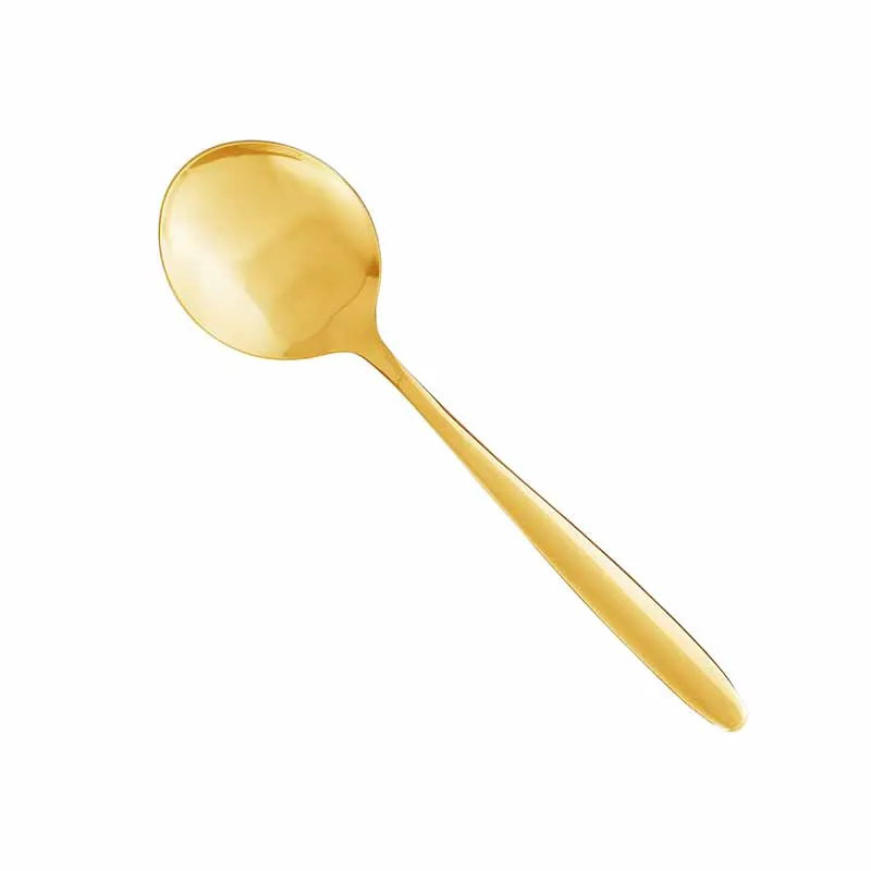 Artis Fast cuillère à soupe dorée PVD 18 cm