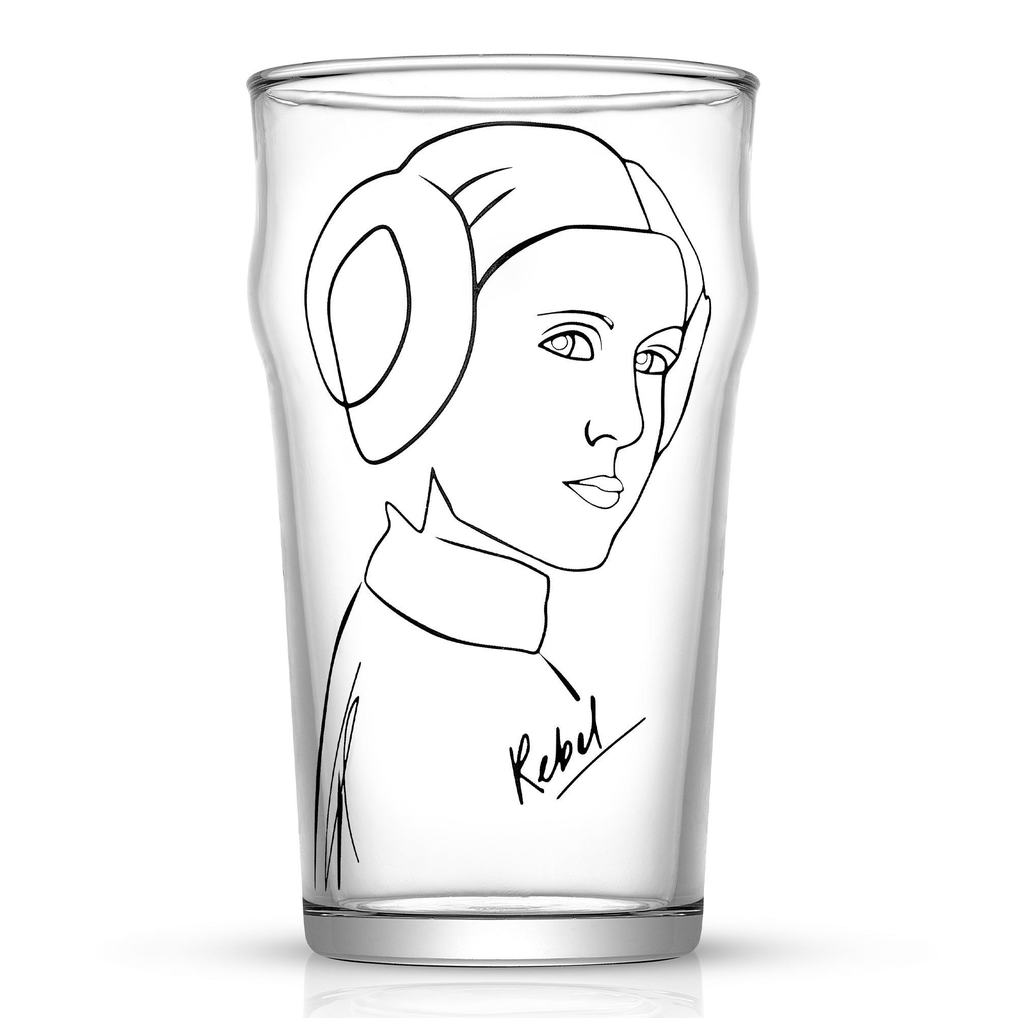 JoyJolt Star Wars verres lot de 4 55 cl noir