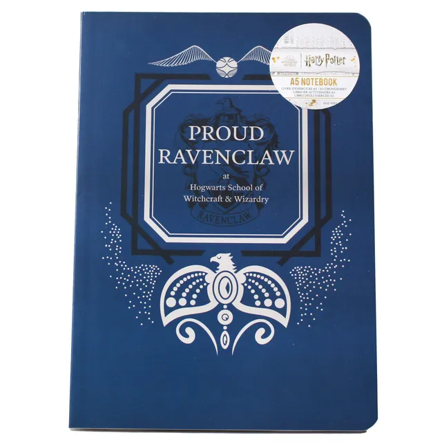 Harry Potter Proud Ravenclaw carnet A5 120 pages Serdaigle