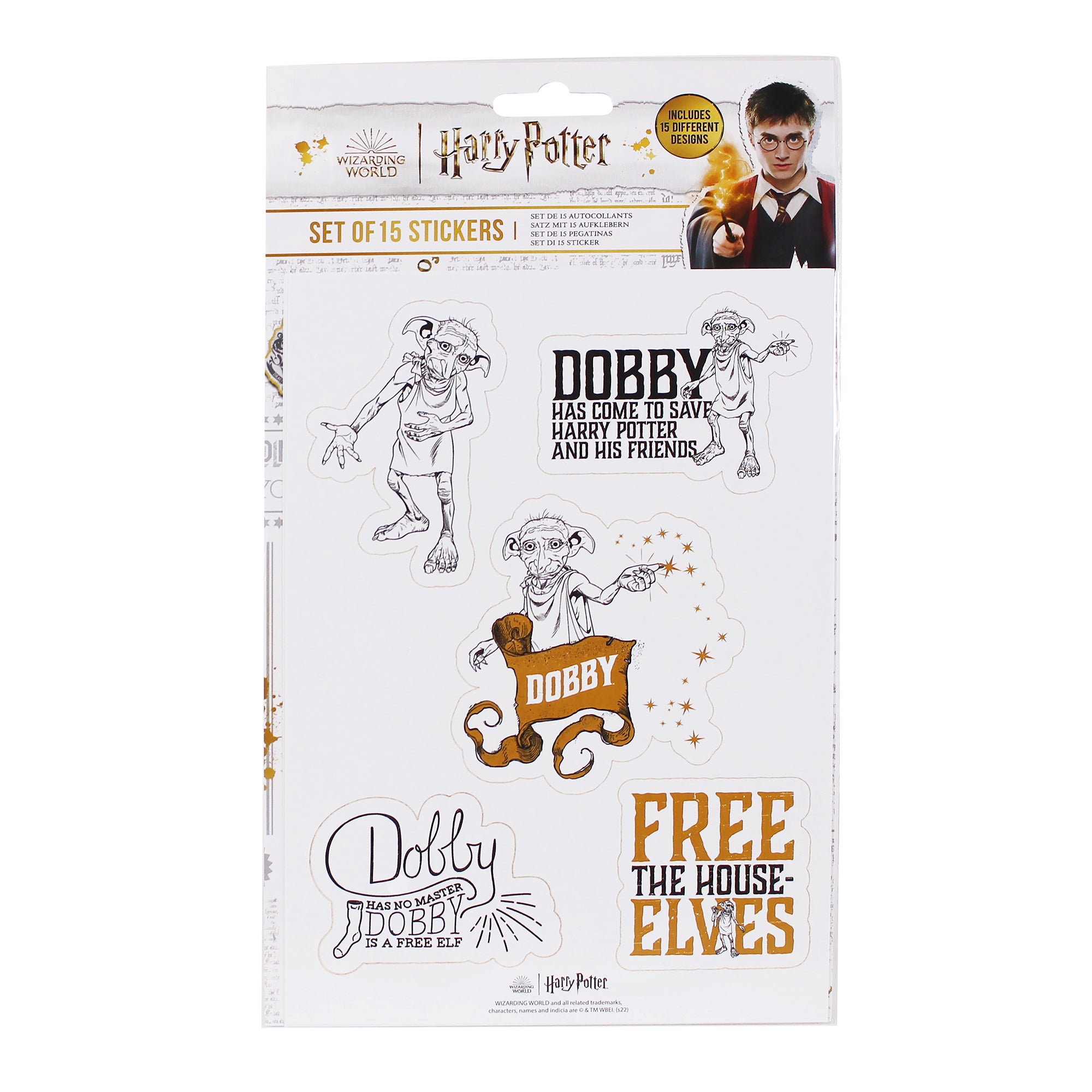 Harry Potter Dobby planche de stickers