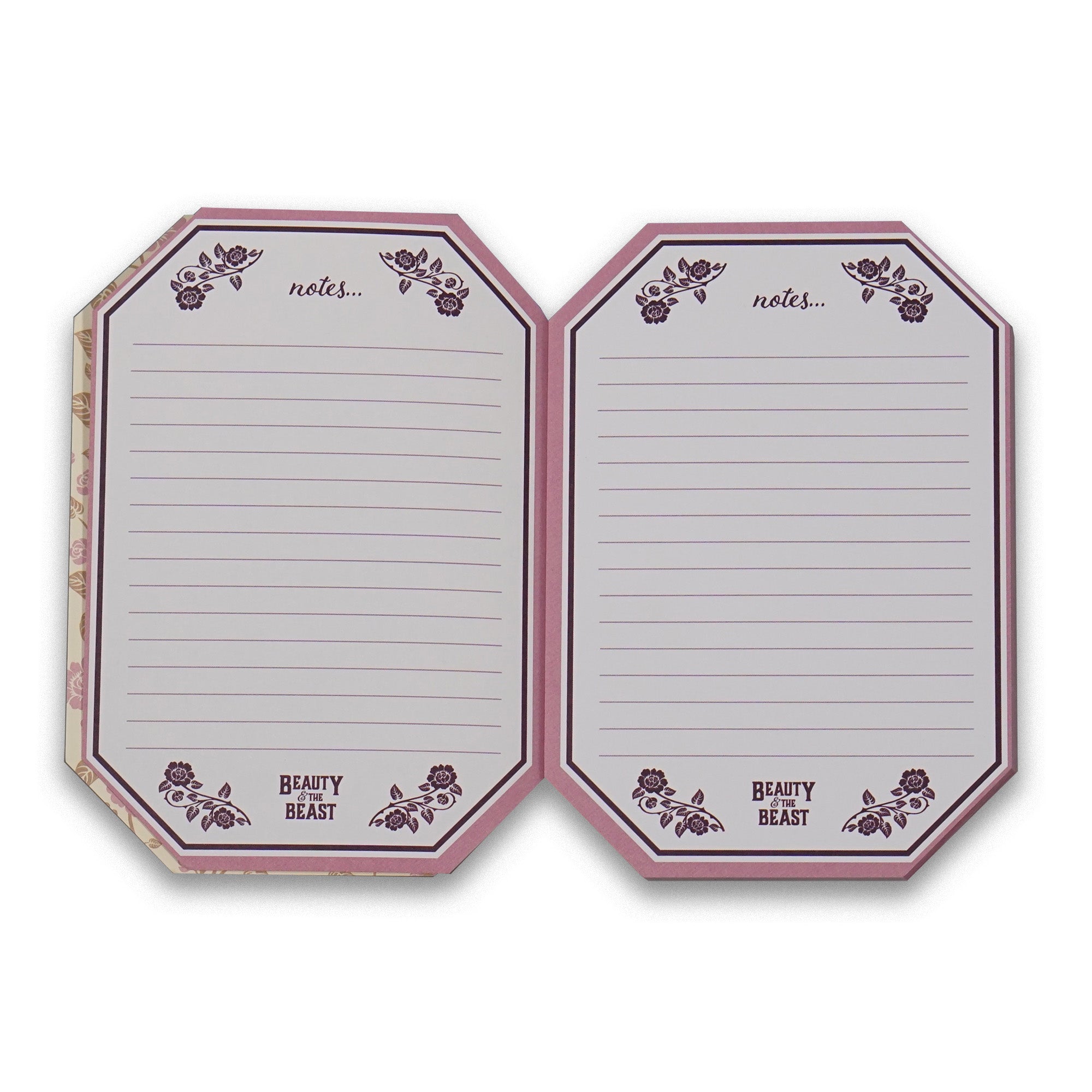 HMB Beauty & The Beast Miroir carnet A6 violet