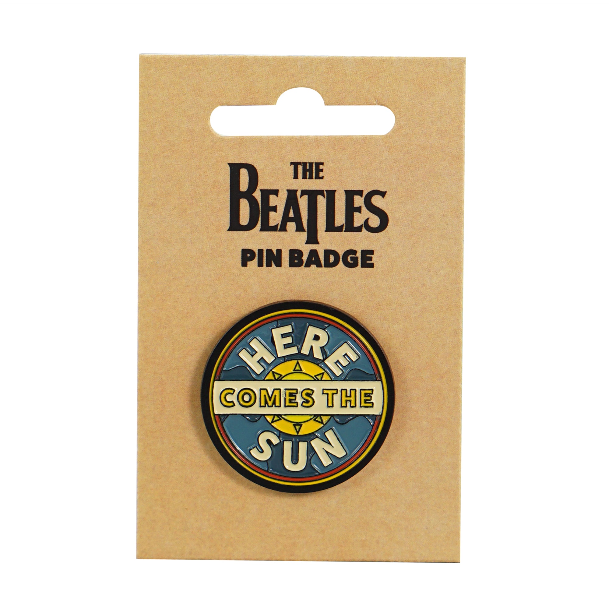 The Beatles pin's Here Comes the Sun émail bleu