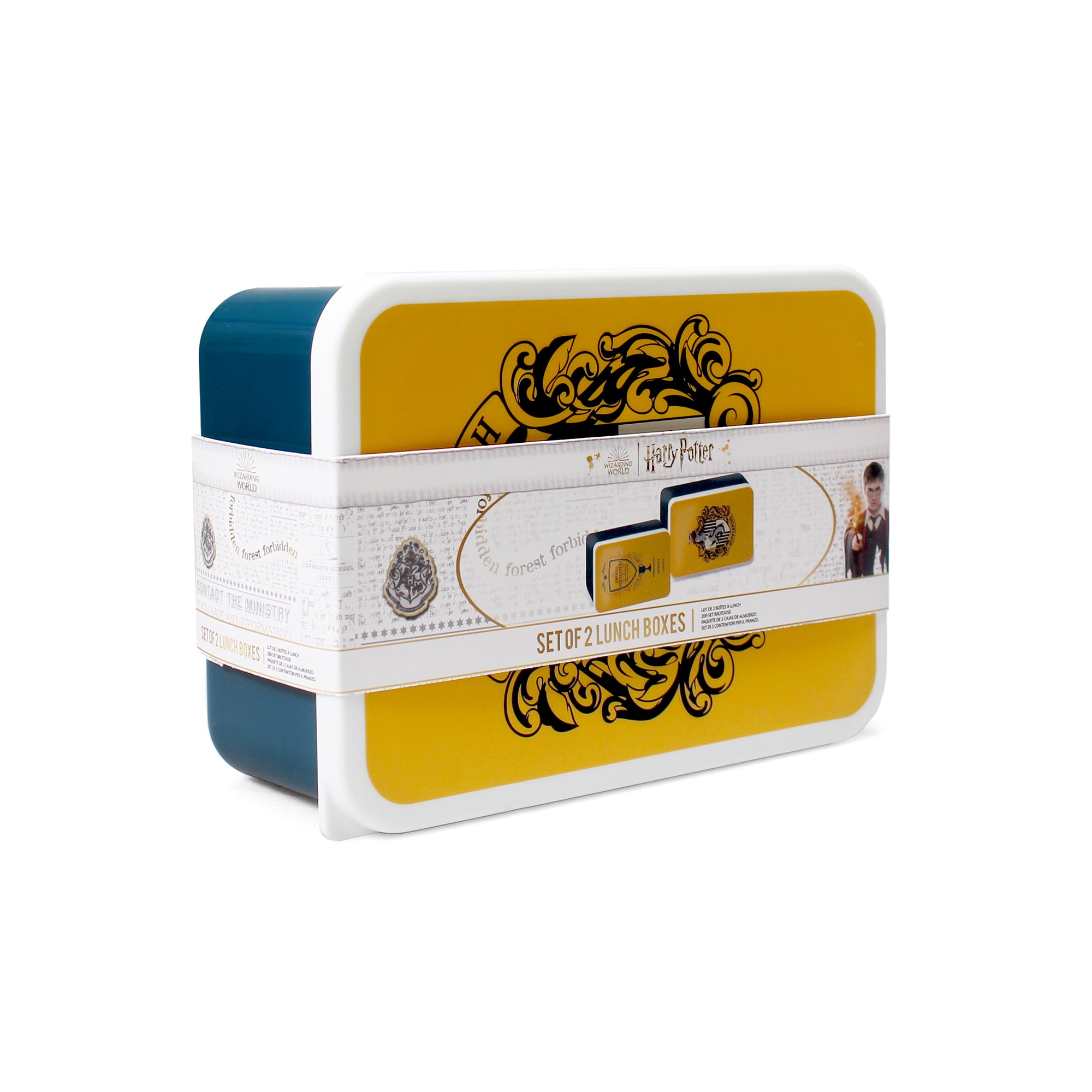 HMB Harry Potter Poufsouffle boîtes repas x2