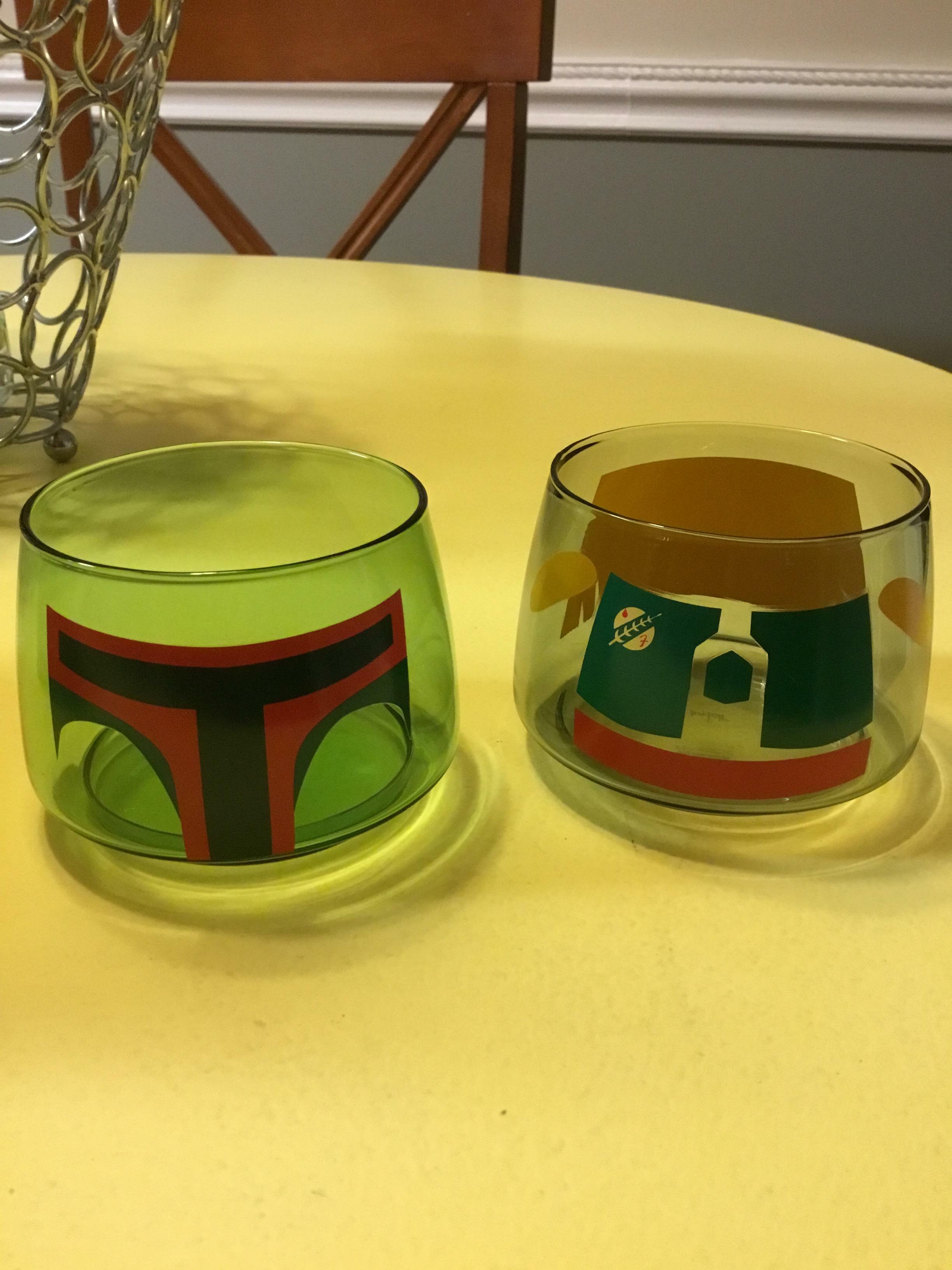 JoyJolt Star Wars Stackable Grogu verres lot de 2 28 cl
