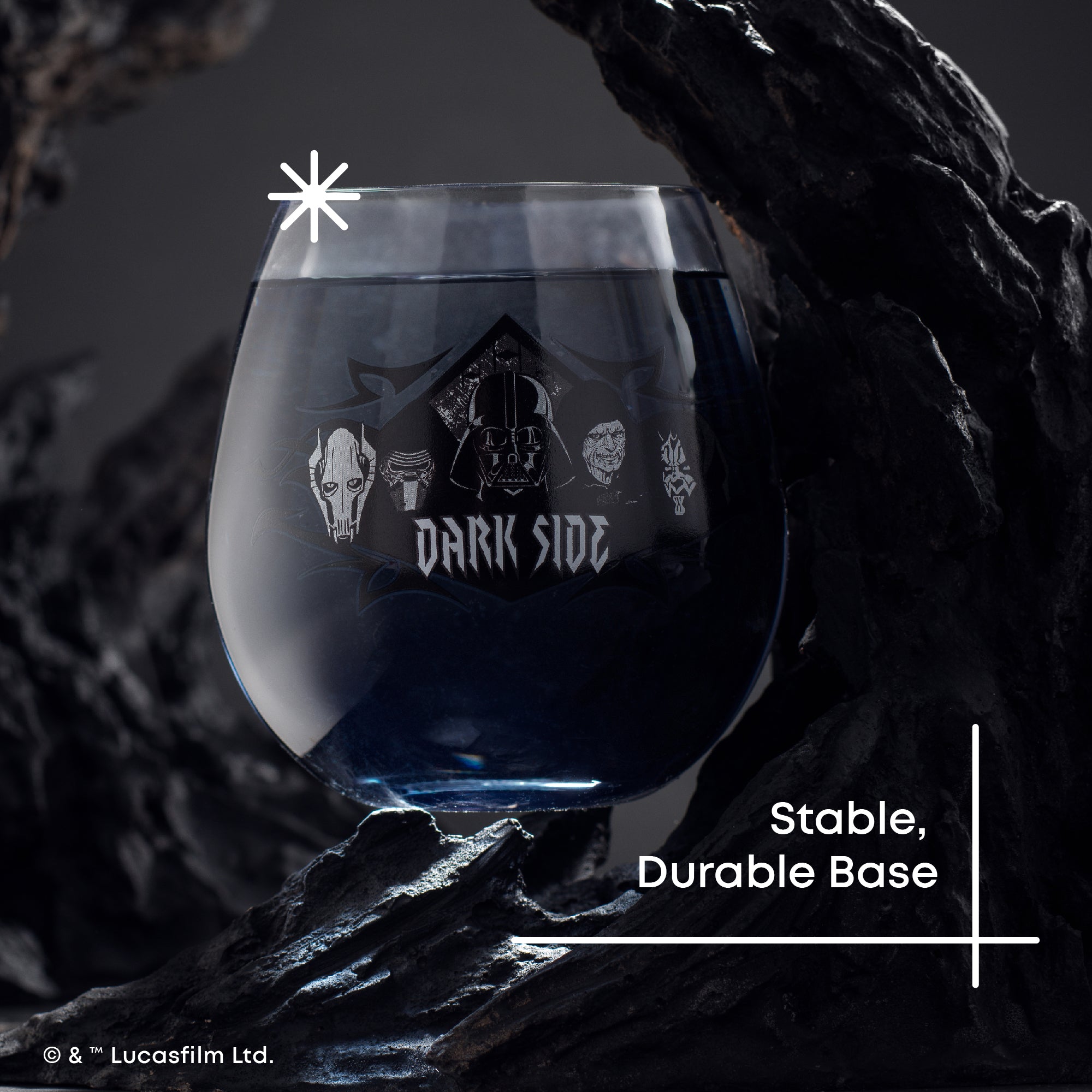 JoyJolt Star Wars Dark Side verres lot 4 44 cl