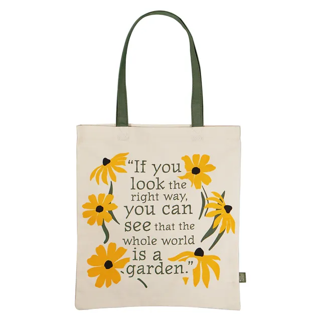 The Secret Garden shopper coton recyclé blanc