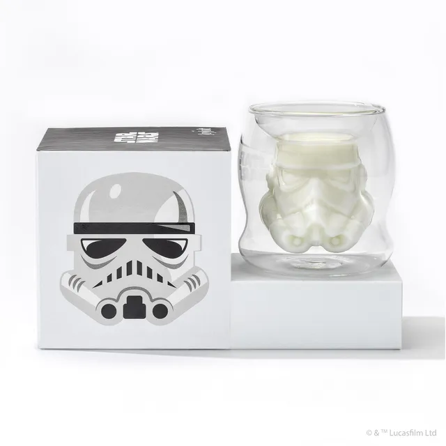 JoyJolt Star Wars Stormtrooper verre casque 20 cl espresso