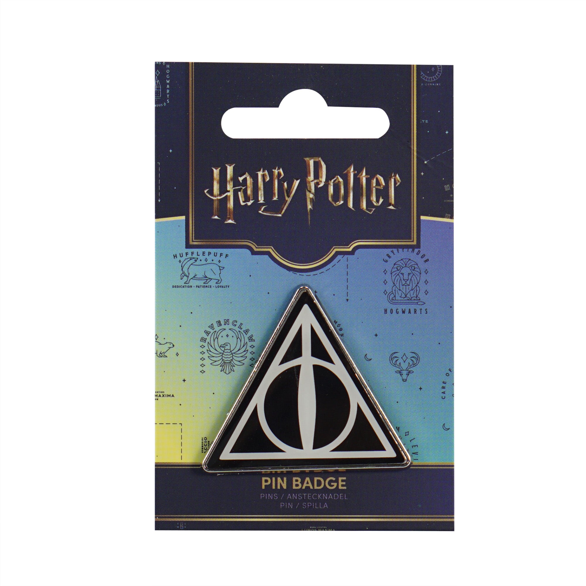Harry Potter Deathly Hallows pin's reliques noir