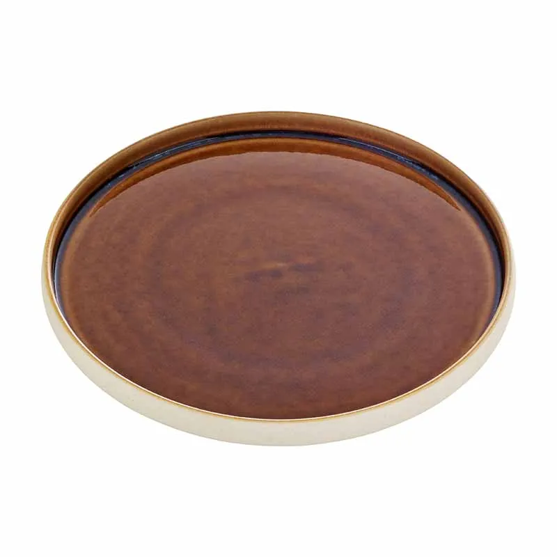 Artis Nara Brown assiette plate 27cm marron