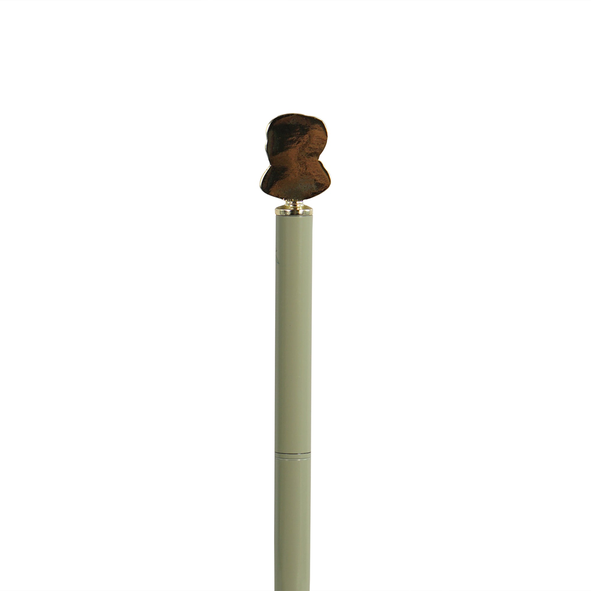 Jane Austen Silhouette stylo métal vert