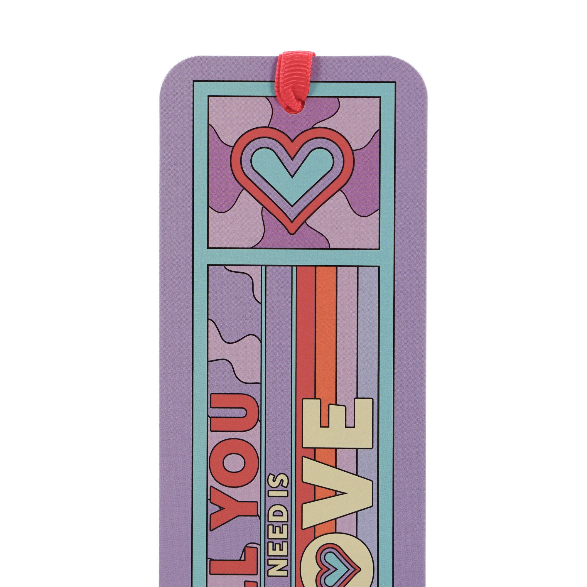 The Beatles All You Need is Love marque-page papier violet