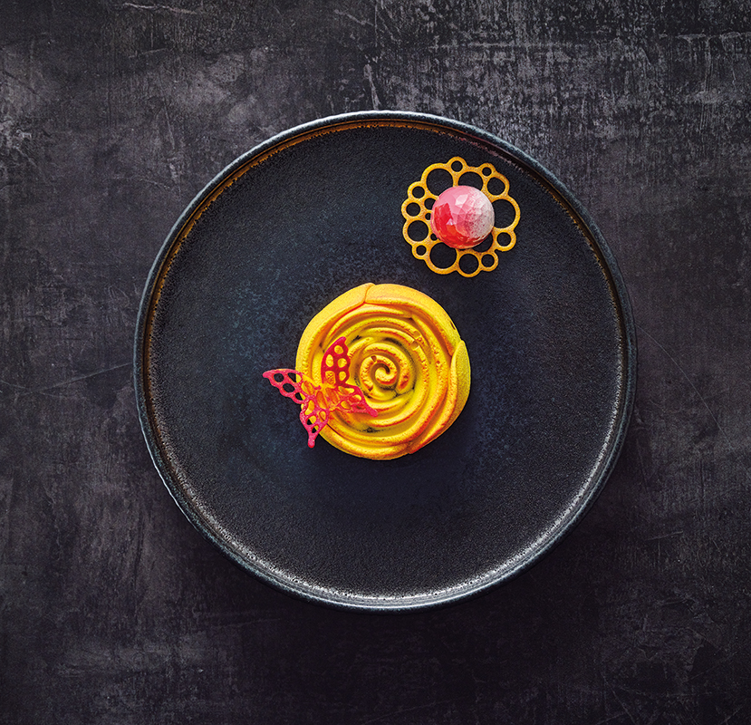 Artis Nara assiette noire 21 cm