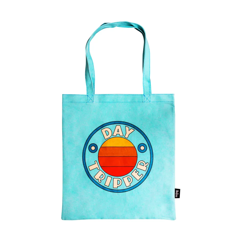 HMB The Beatles Day Tripper tote bag coton recyclé bleu