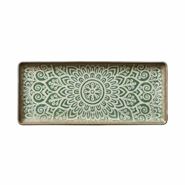 Artis Soulmate Jade assiette rectangulaire 35x15 cm