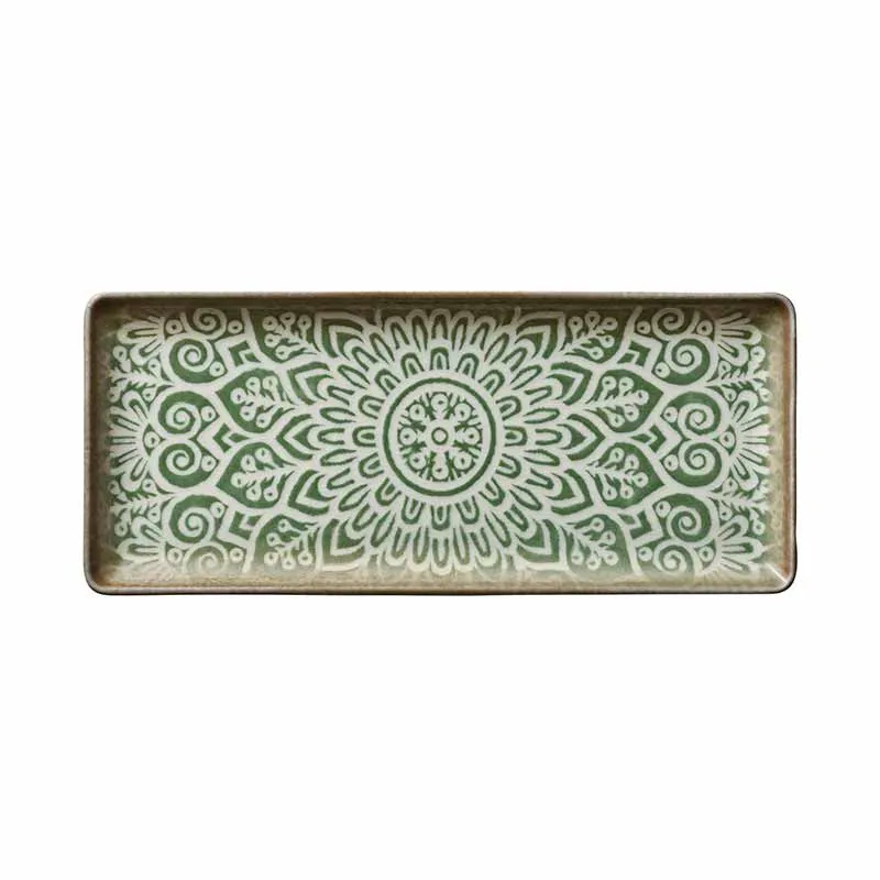 Artis Soulmate Jade assiette rectangulaire 35x15 cm