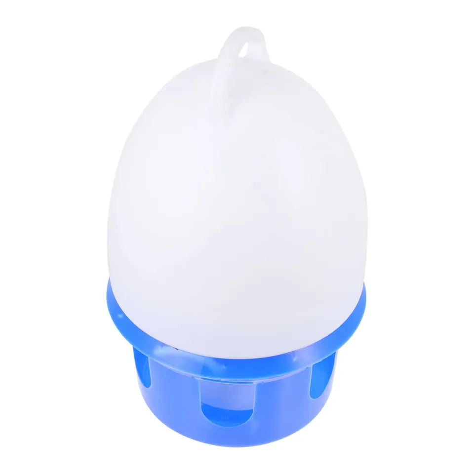 Alipis abreuvoir oiseaux pigeons PVC bleu 10L suspendu