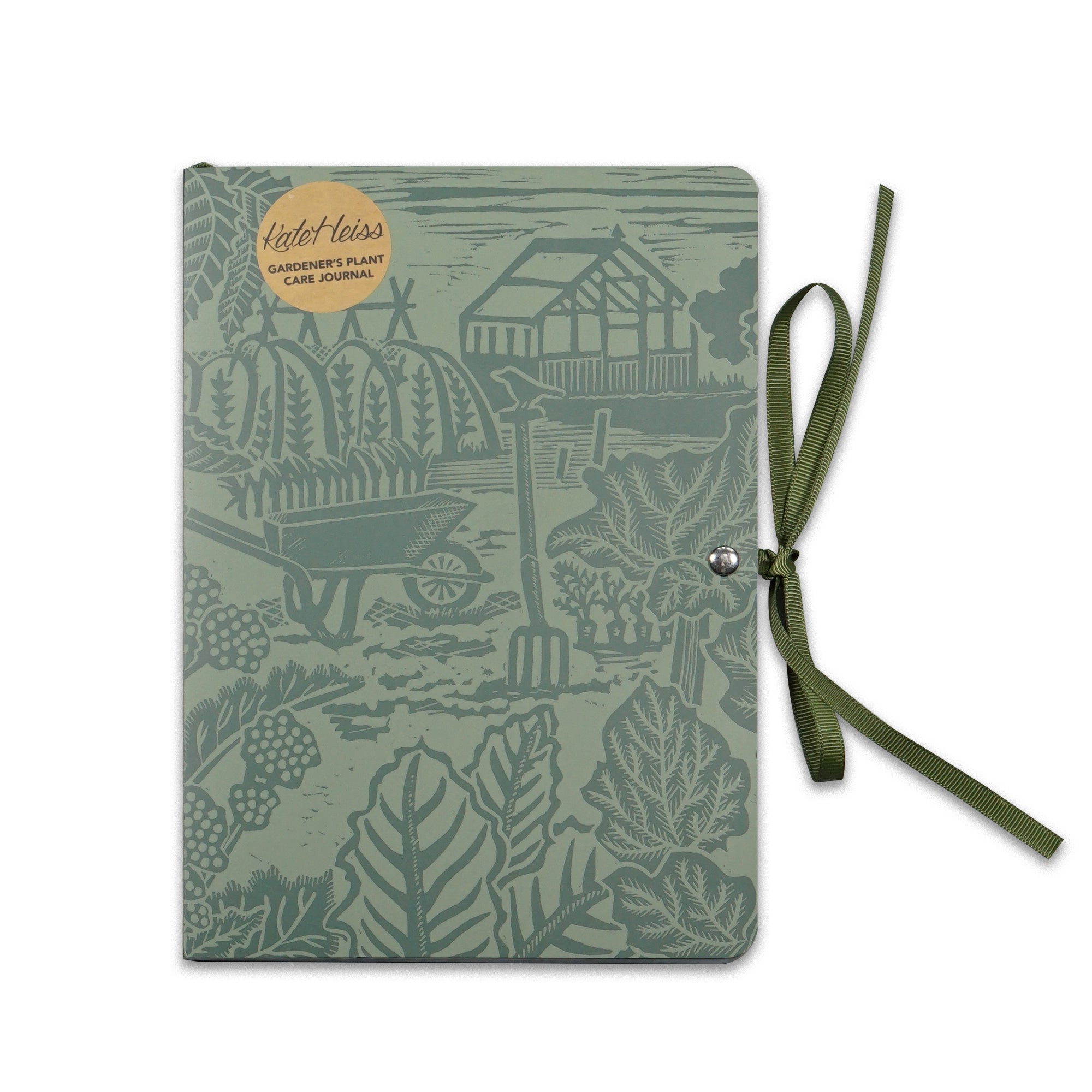 Kate Heiss Gardener's Journal carnet jardin A5 vert