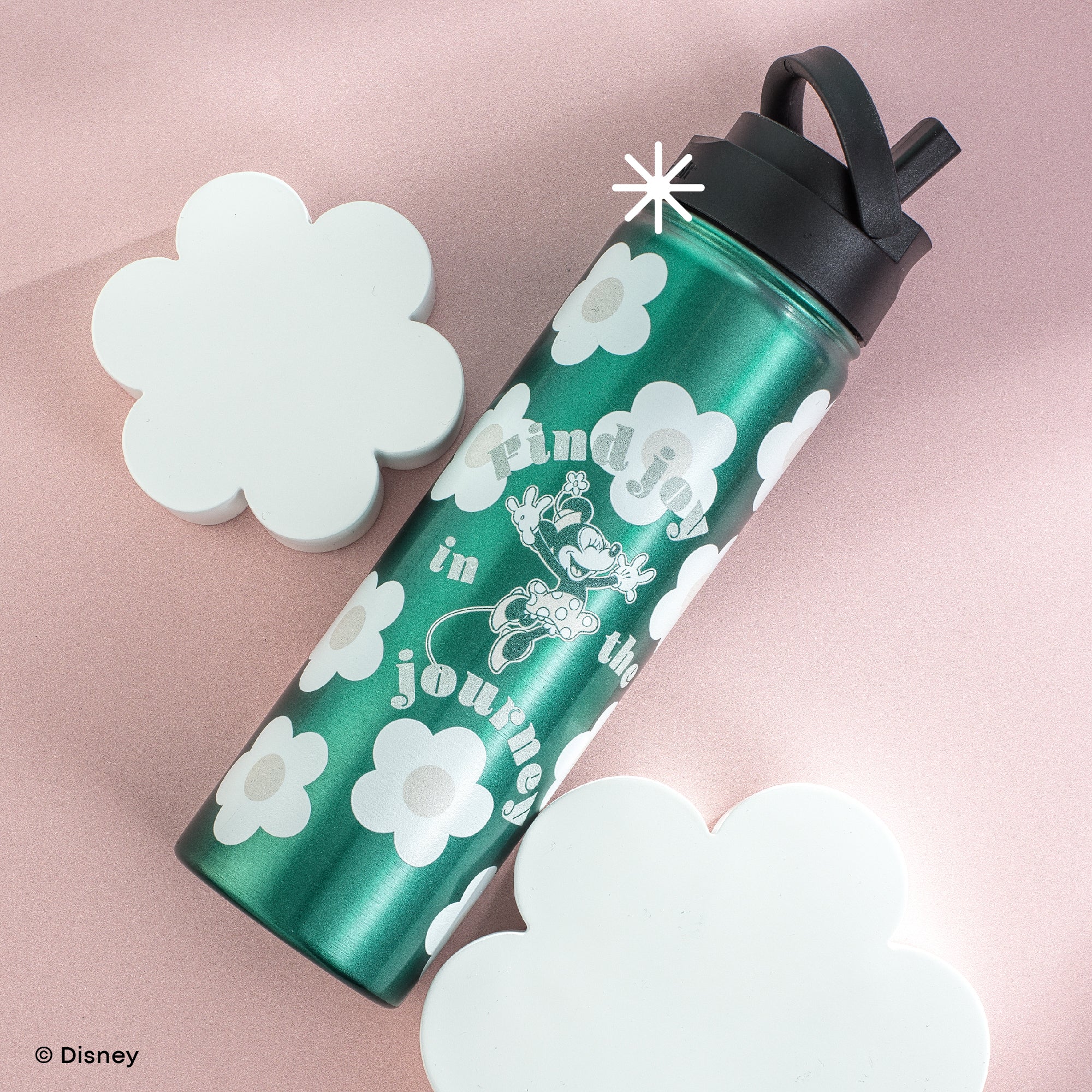JoyJolt Disney Retro Vintage Minnie Mouse gourde inox 65 cl