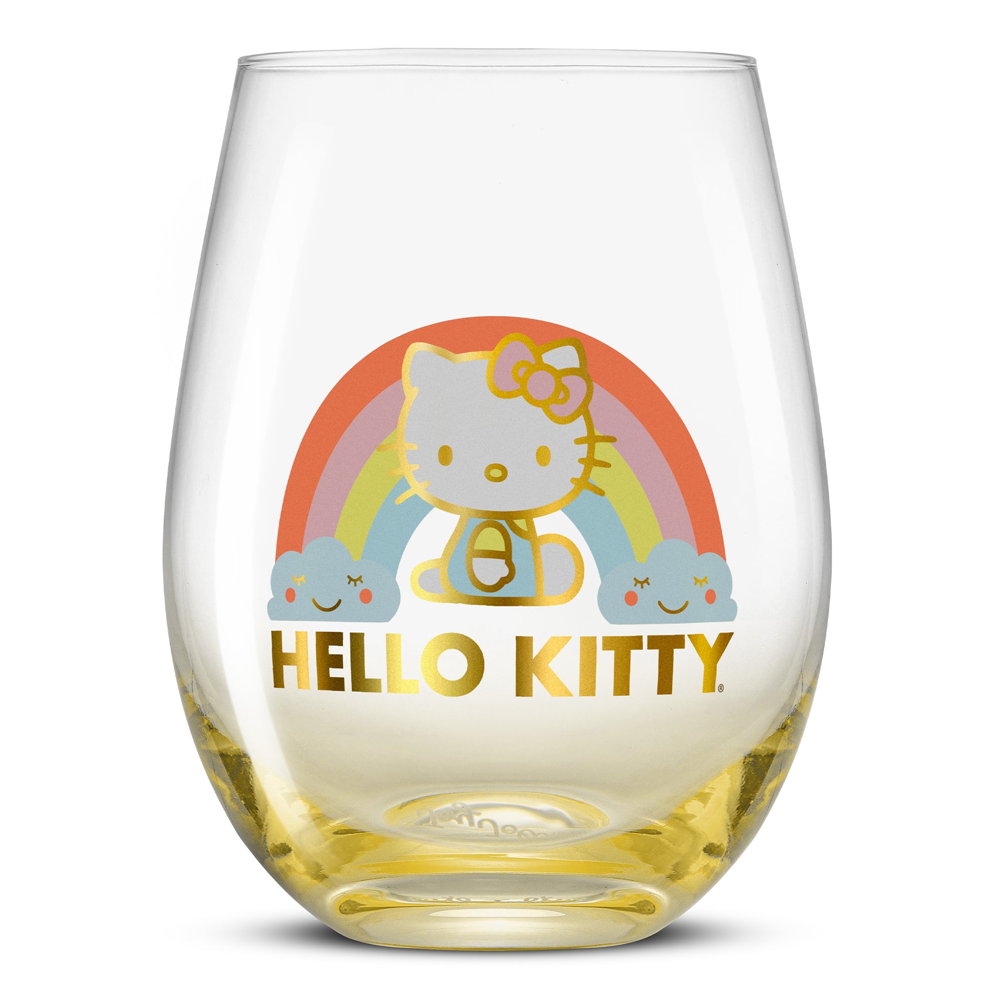 Hello Kitty Sweet Rainbow verres lot 4 56 cl couleurs