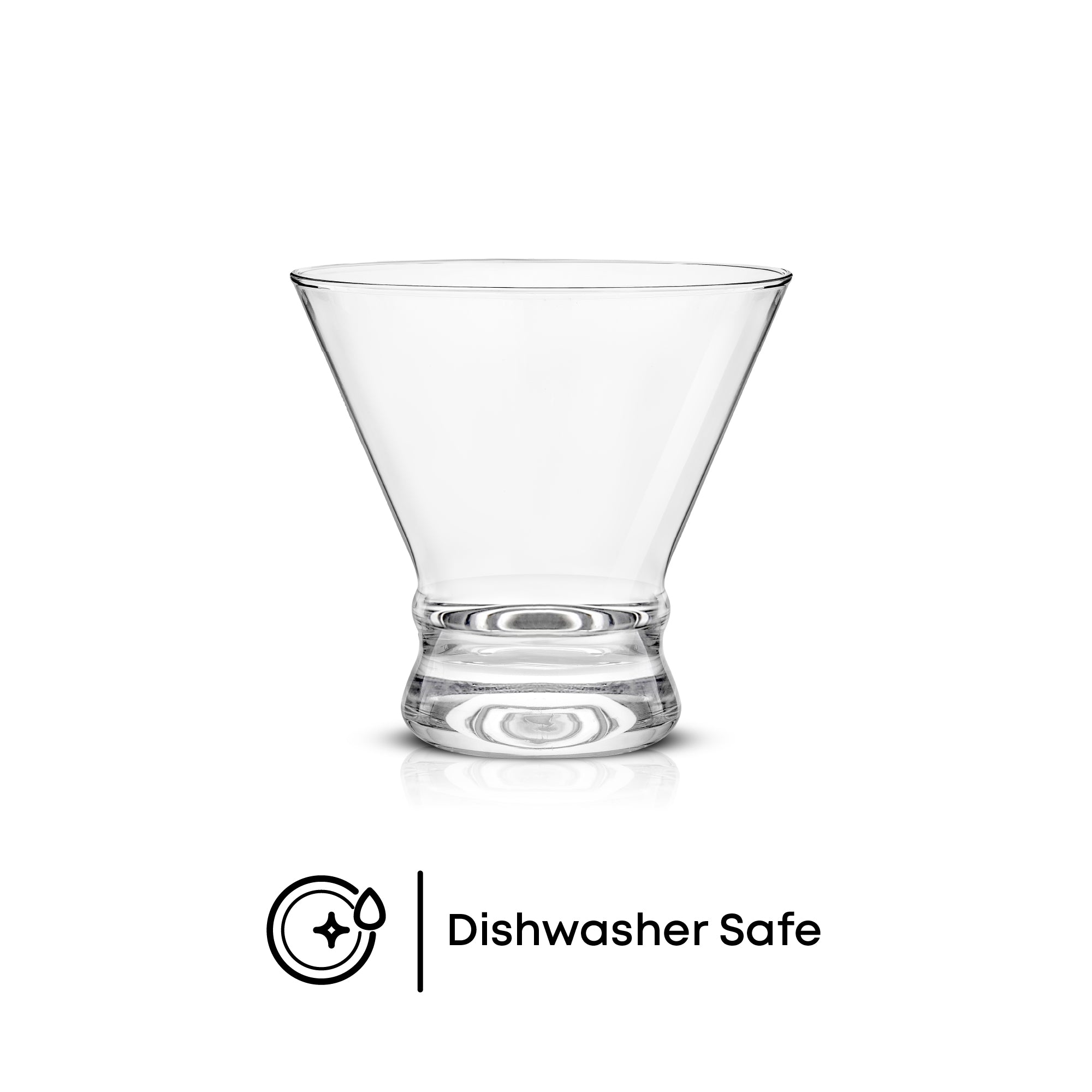 JoyJolt Afina verres martini lot 6 25 cl sans pied