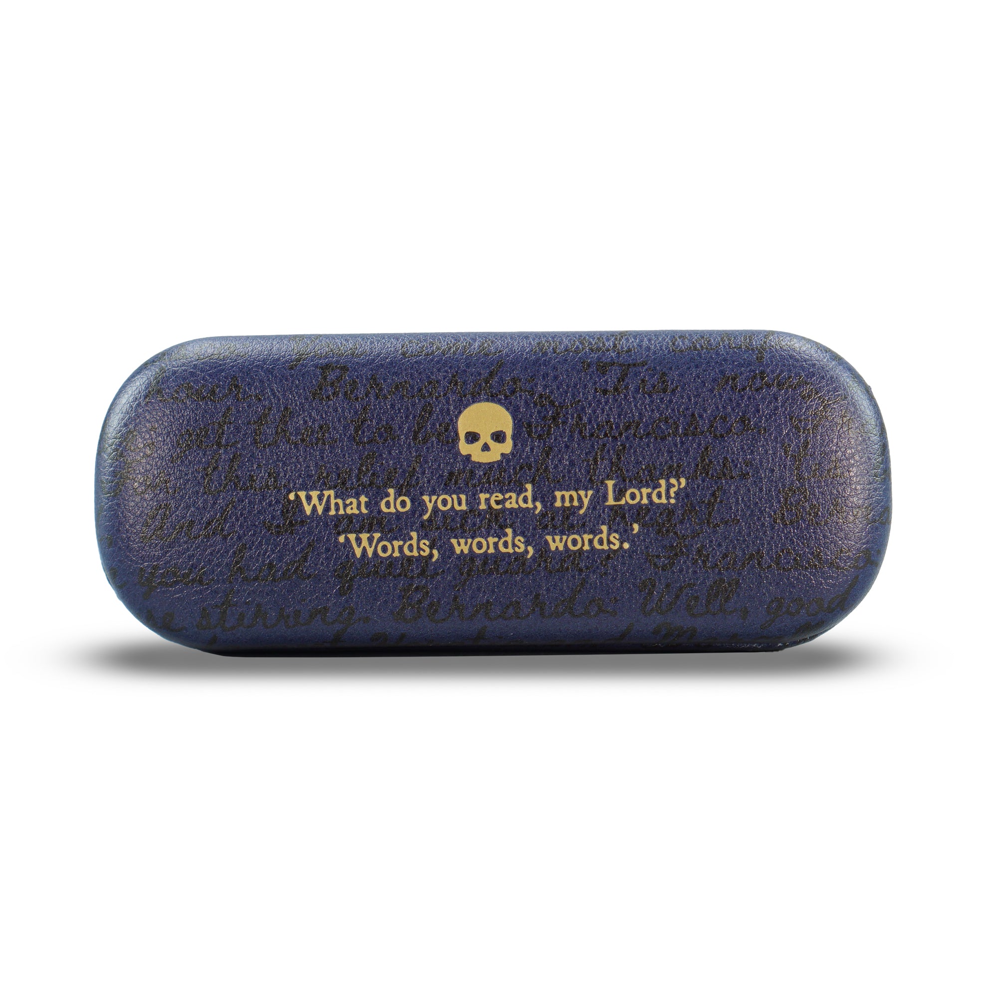 HMB Shakespeare Hamlet étui lunettes noir rigide