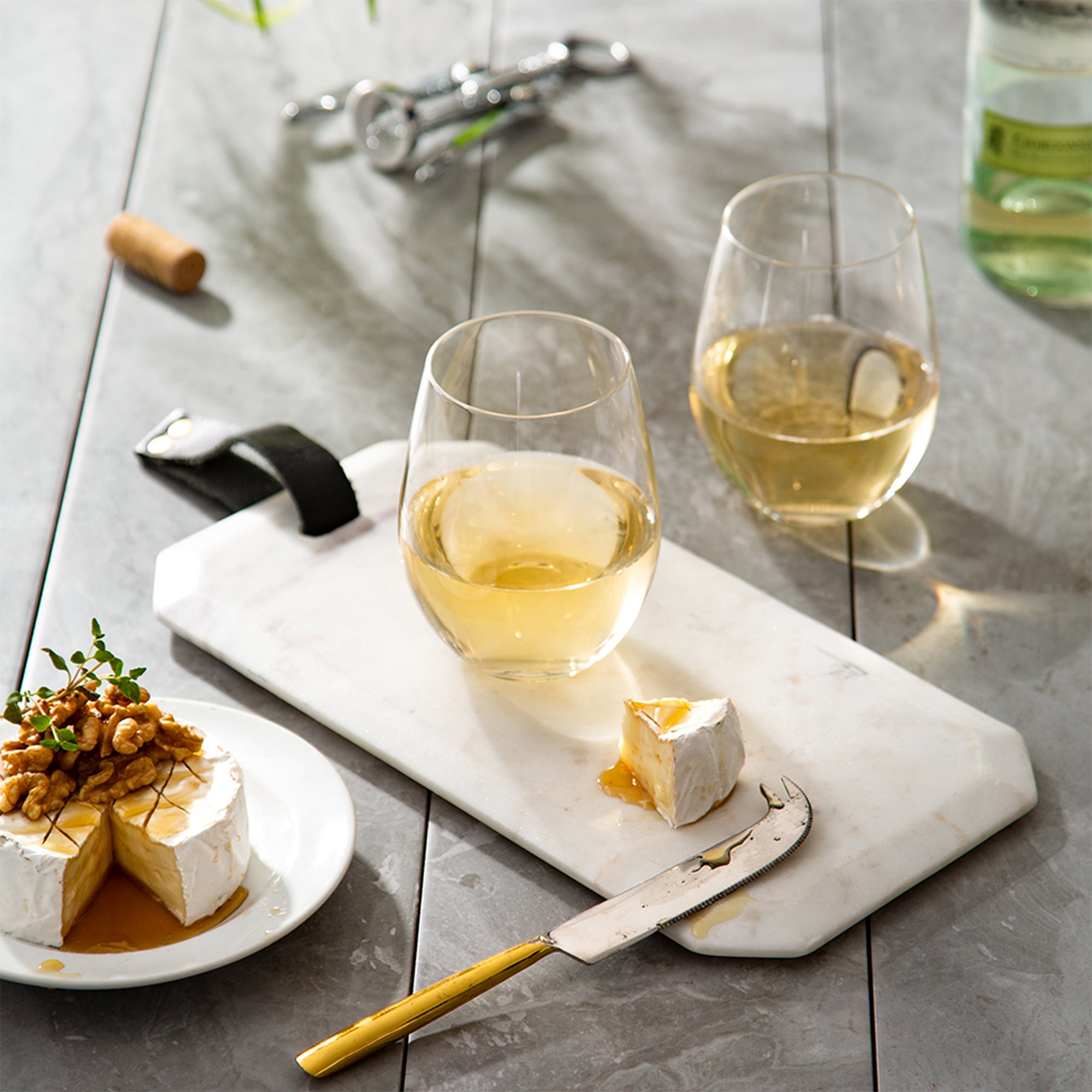 JoyJolt Spirits verres à vin sans pied lot de 8