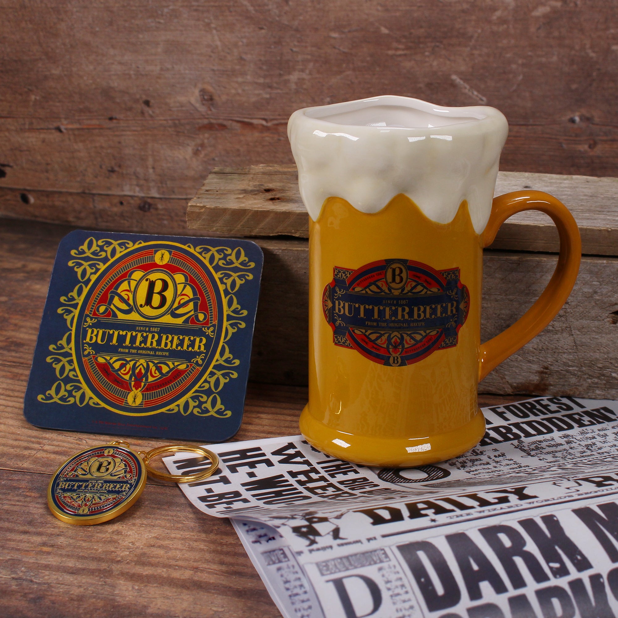 Harry Potter Butter Beer sous verre bleu 10 cm