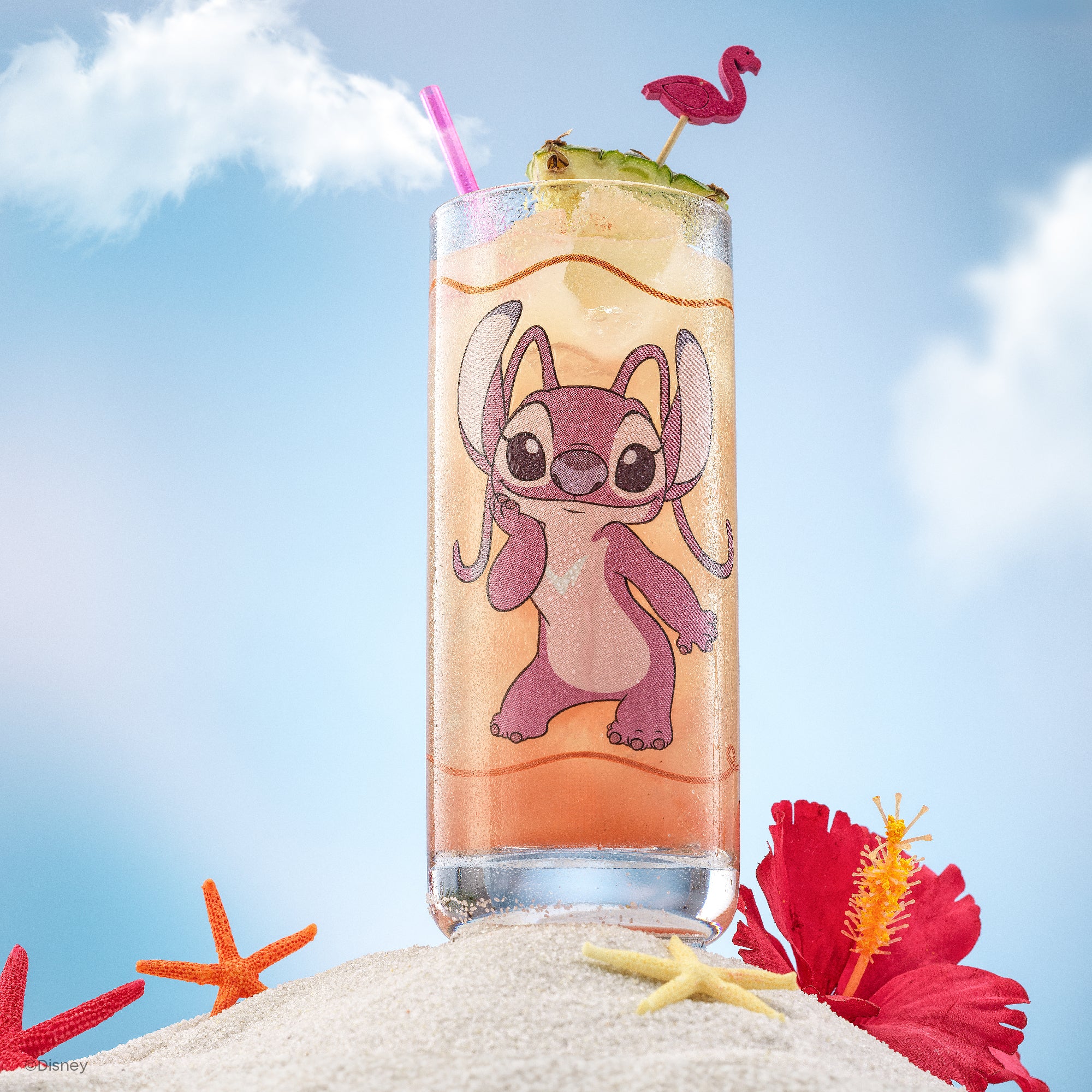 JoyJolt Disney Stitch Good Times verre haut lot 2