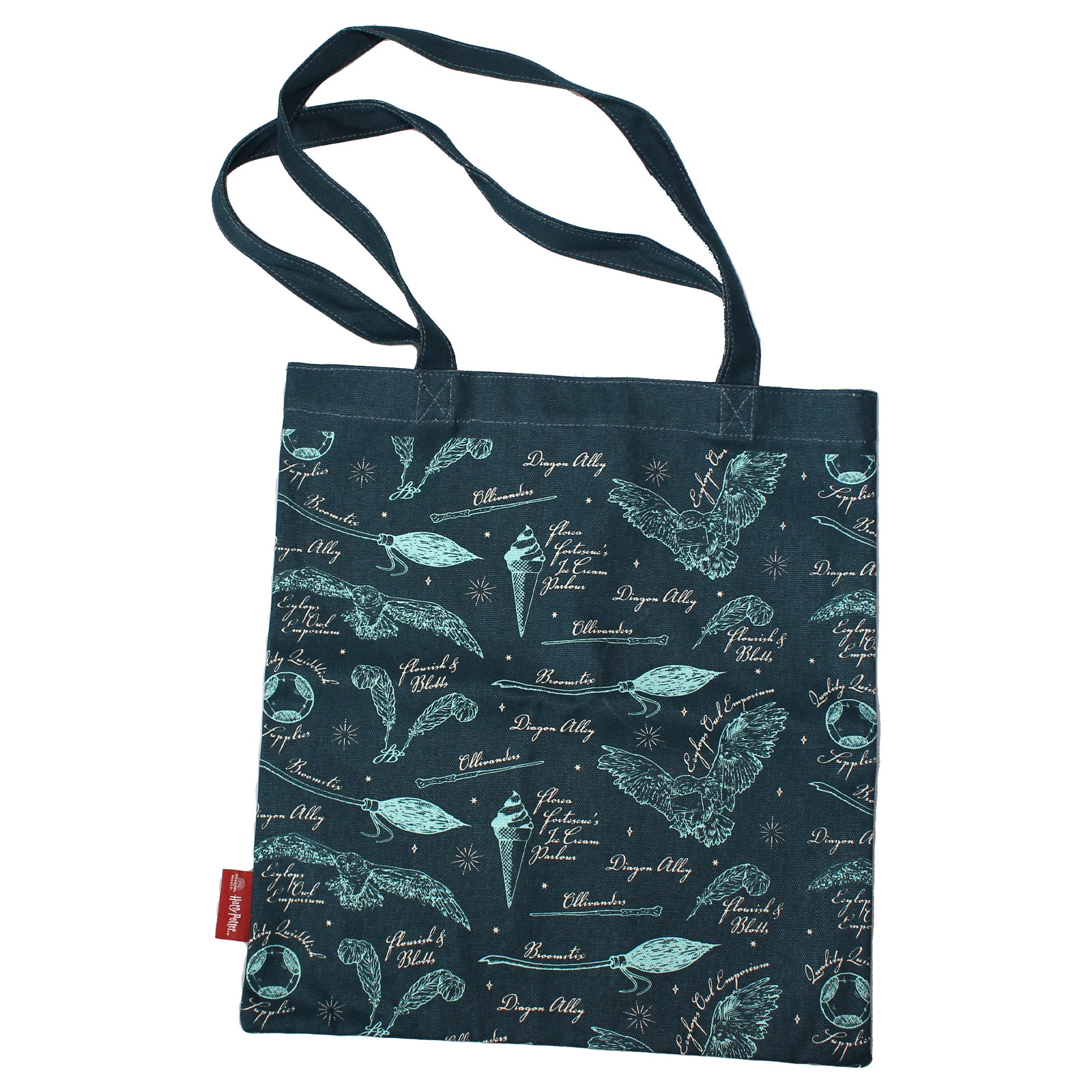 HMB Harry Potter Diagon Alley tote bag coton bleu