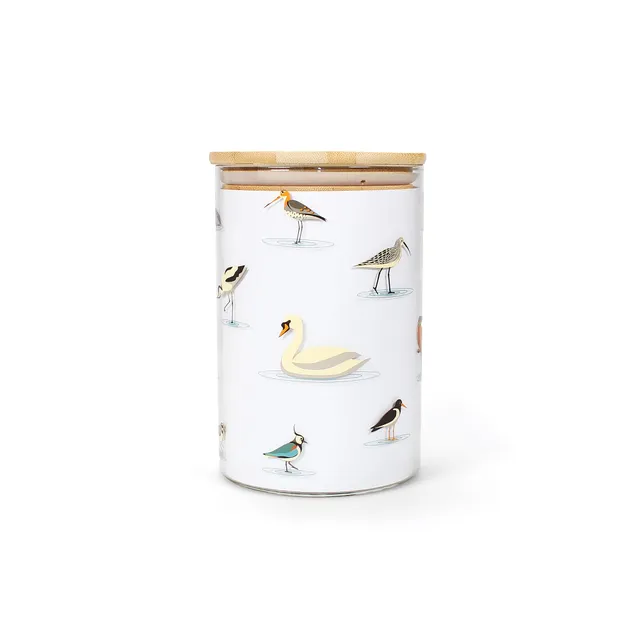 RSPB Water Birds bocal verre 950 ml oiseaux