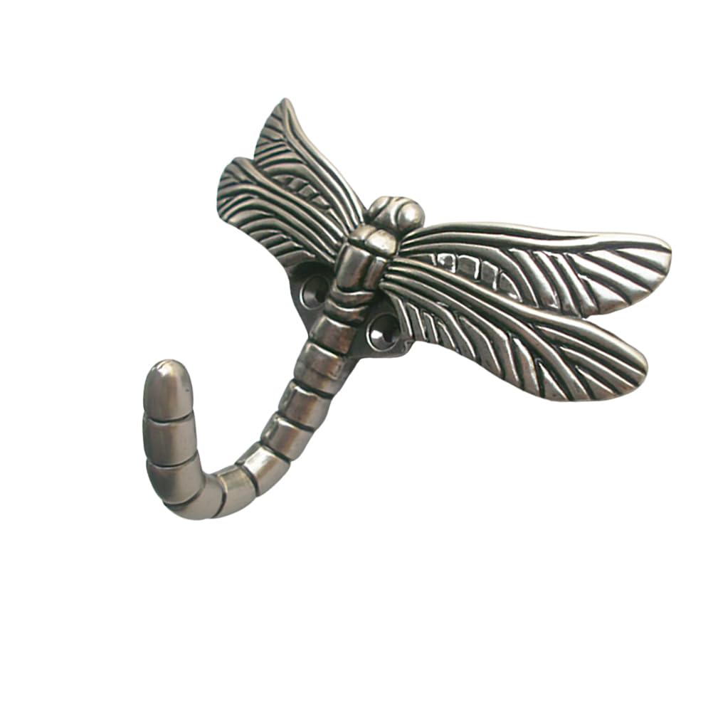 Alipis Patère Murale Libellule Métal Décorative