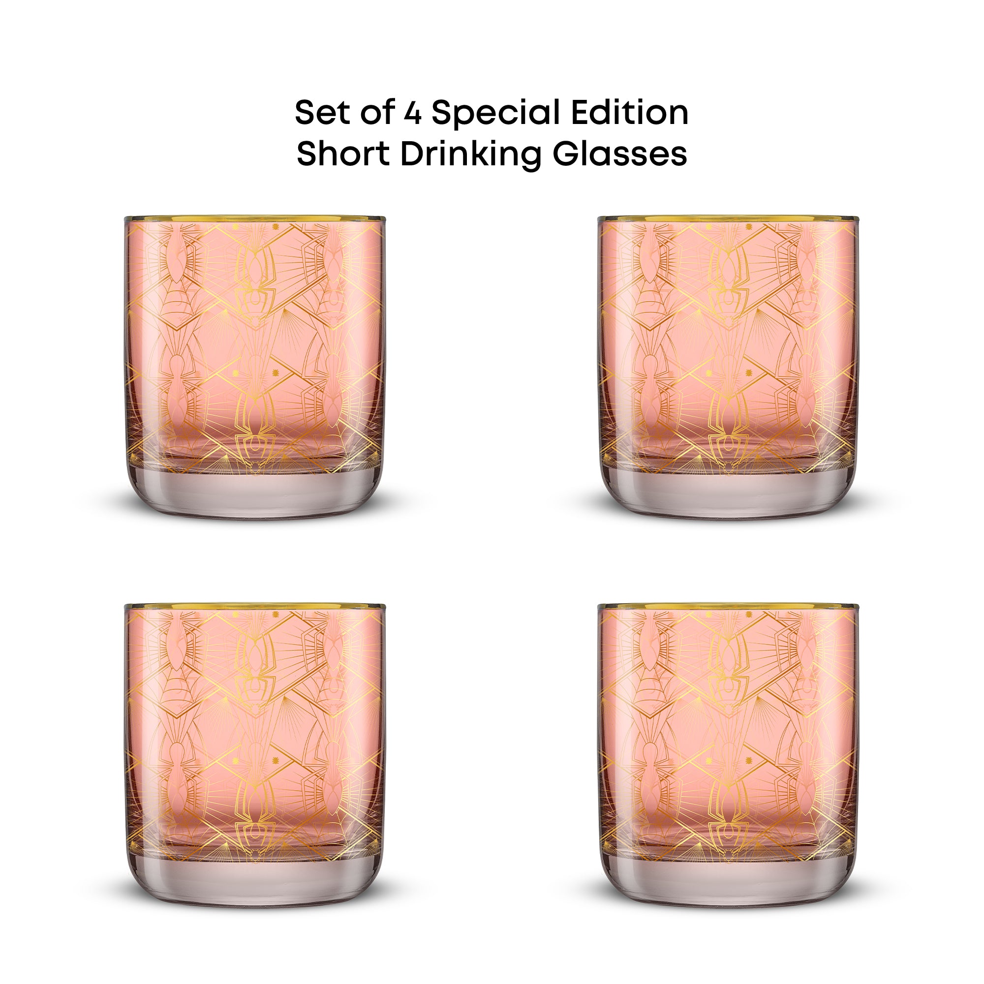 JoyJolt Marvel Spider-Man Legacy verres whisky 4 x 30 cl