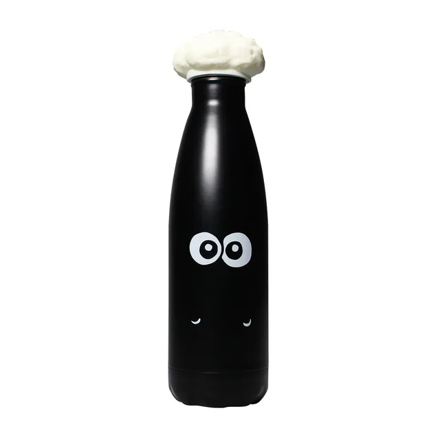 Wallace & Gromit Shaun 3D gourde inox 500ml noire