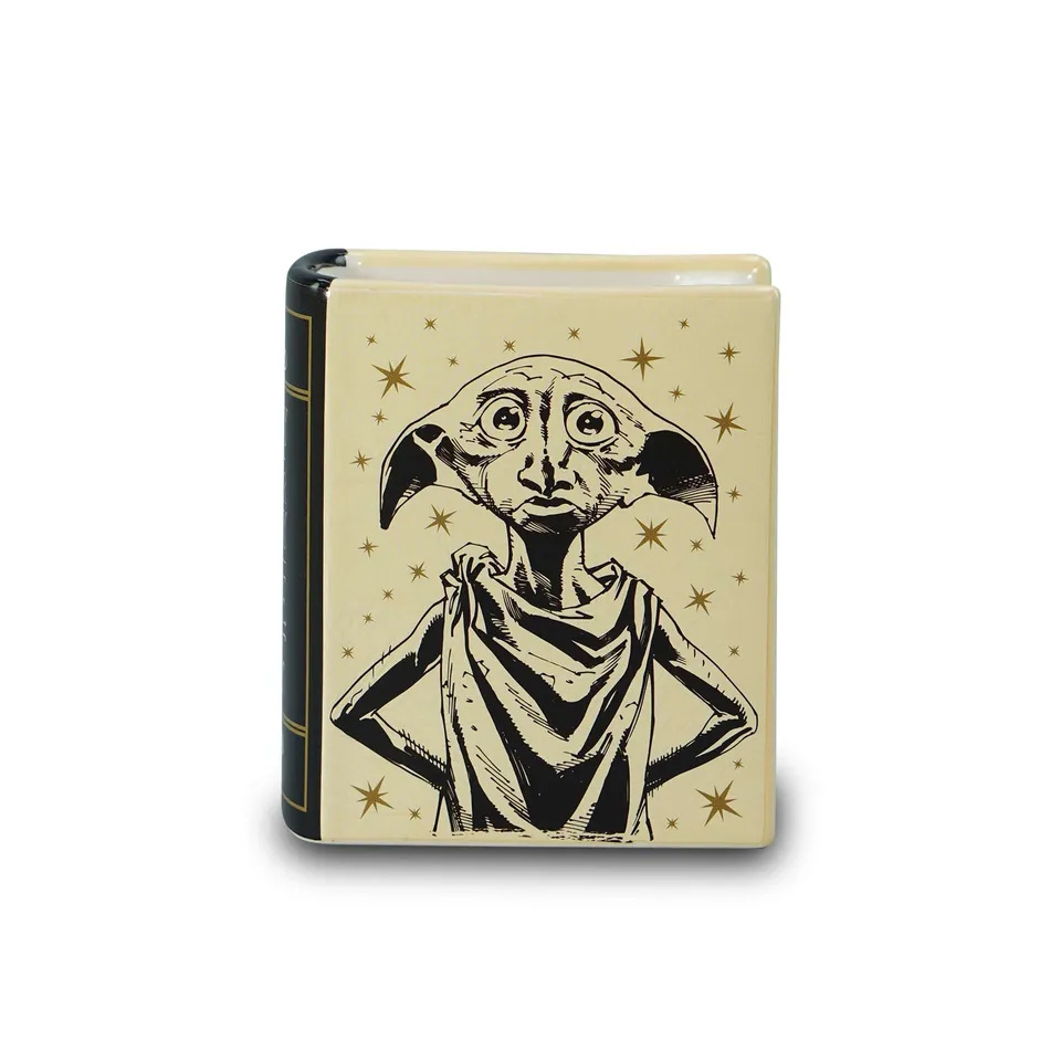 Harry Potter Dobby pot céramique livre blanc 10 cm