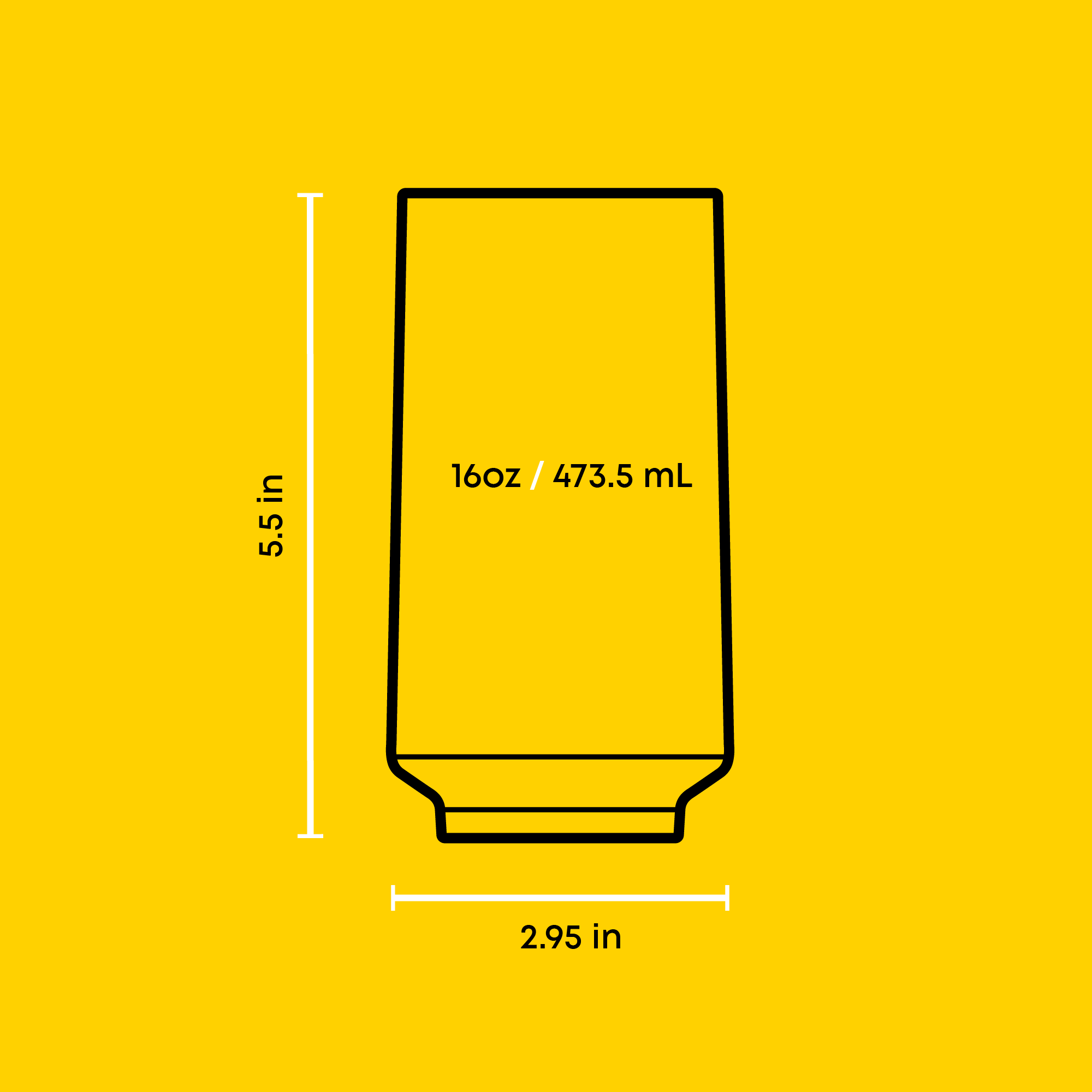 JoyJolt Sidney verre highball 47 cl x4 cristal