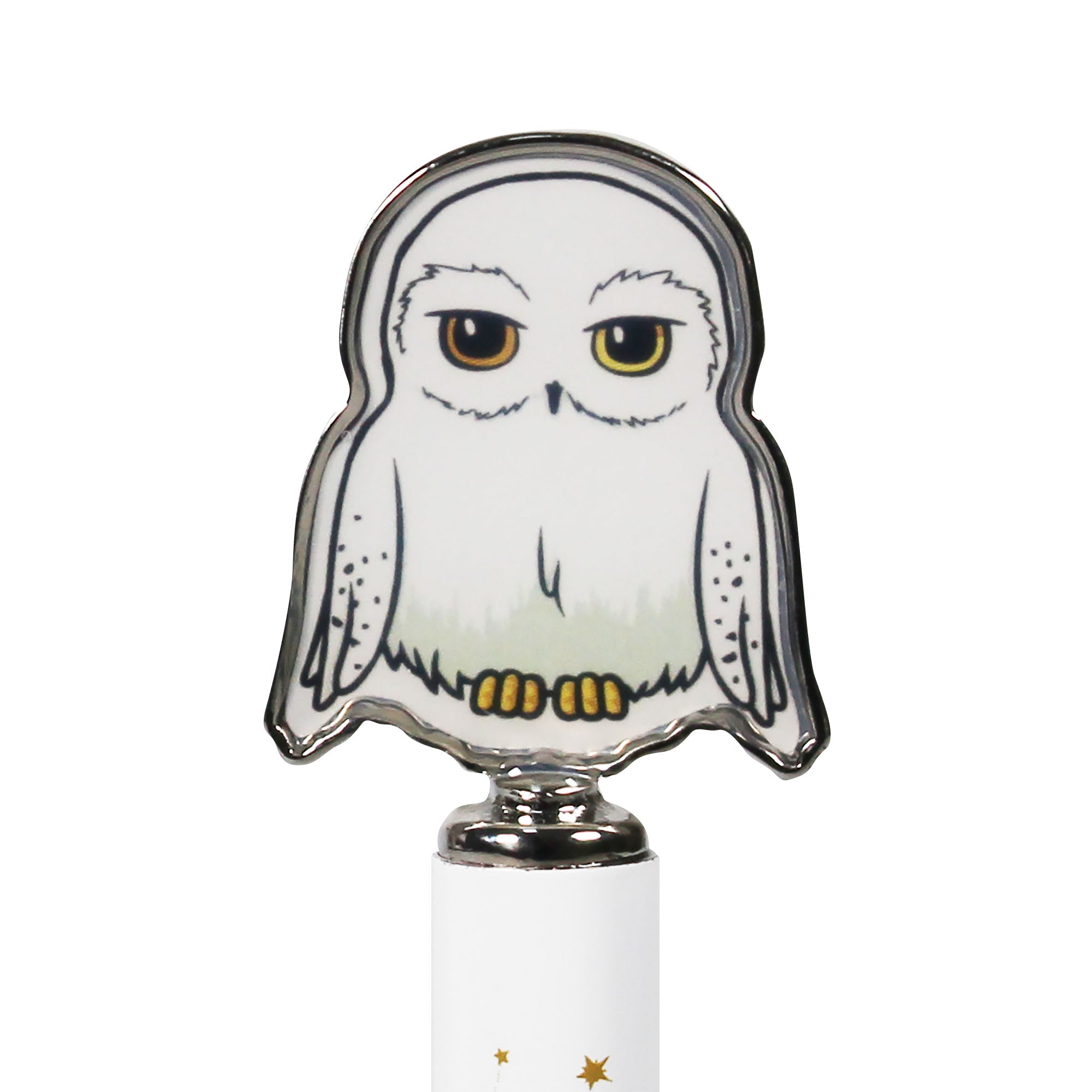 HMB Harry Potter Hedwig stylo métal 2D blanc