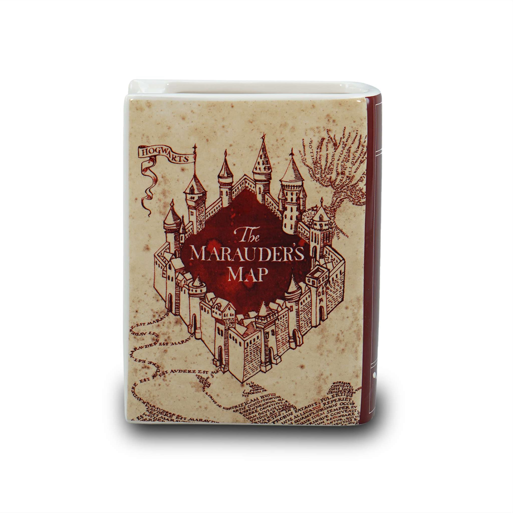 Harry Potter Carte du Maraudeur pot livre céramique 14 cm