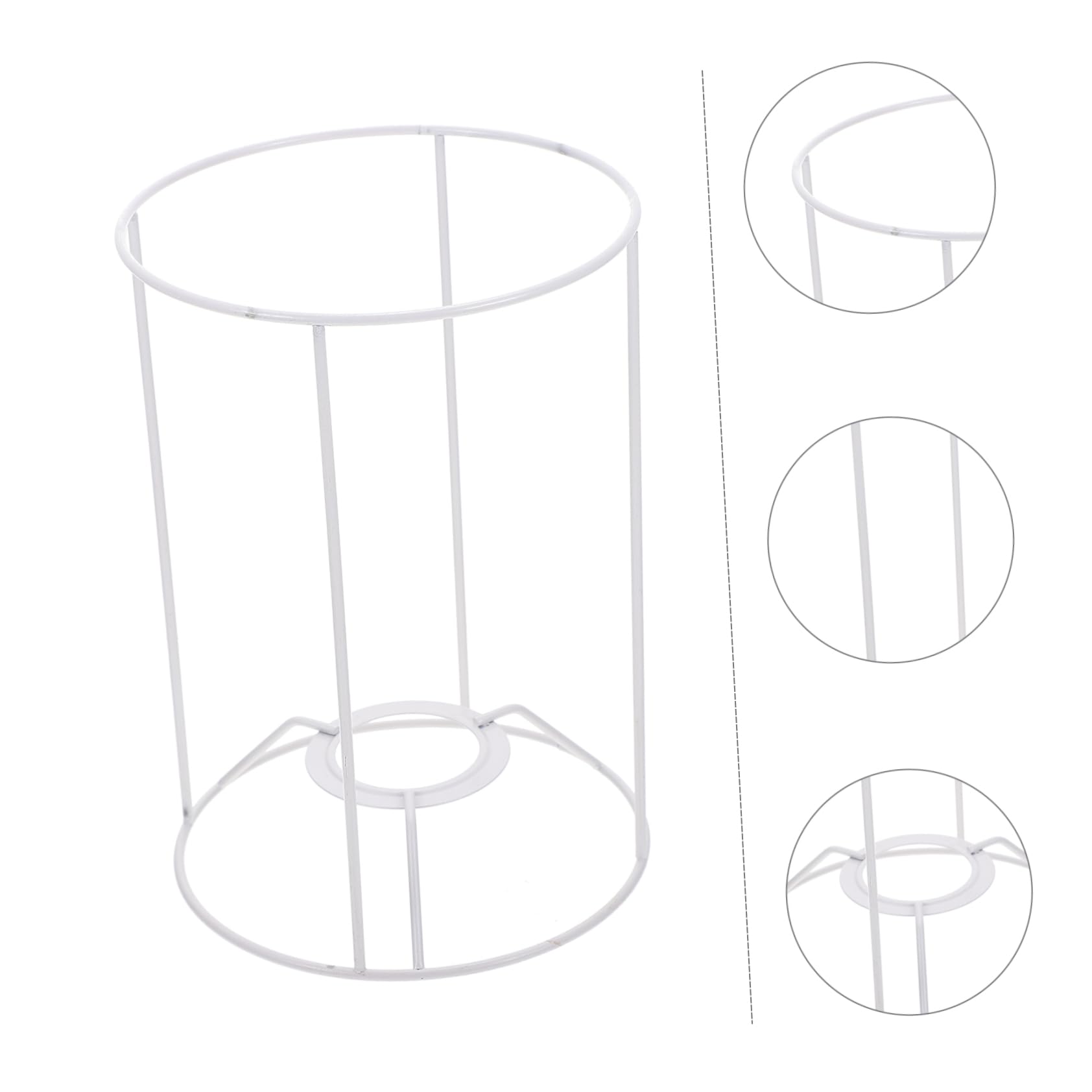 Alipis Armature Abat-Jour Fer 20x14x14 cm DIY