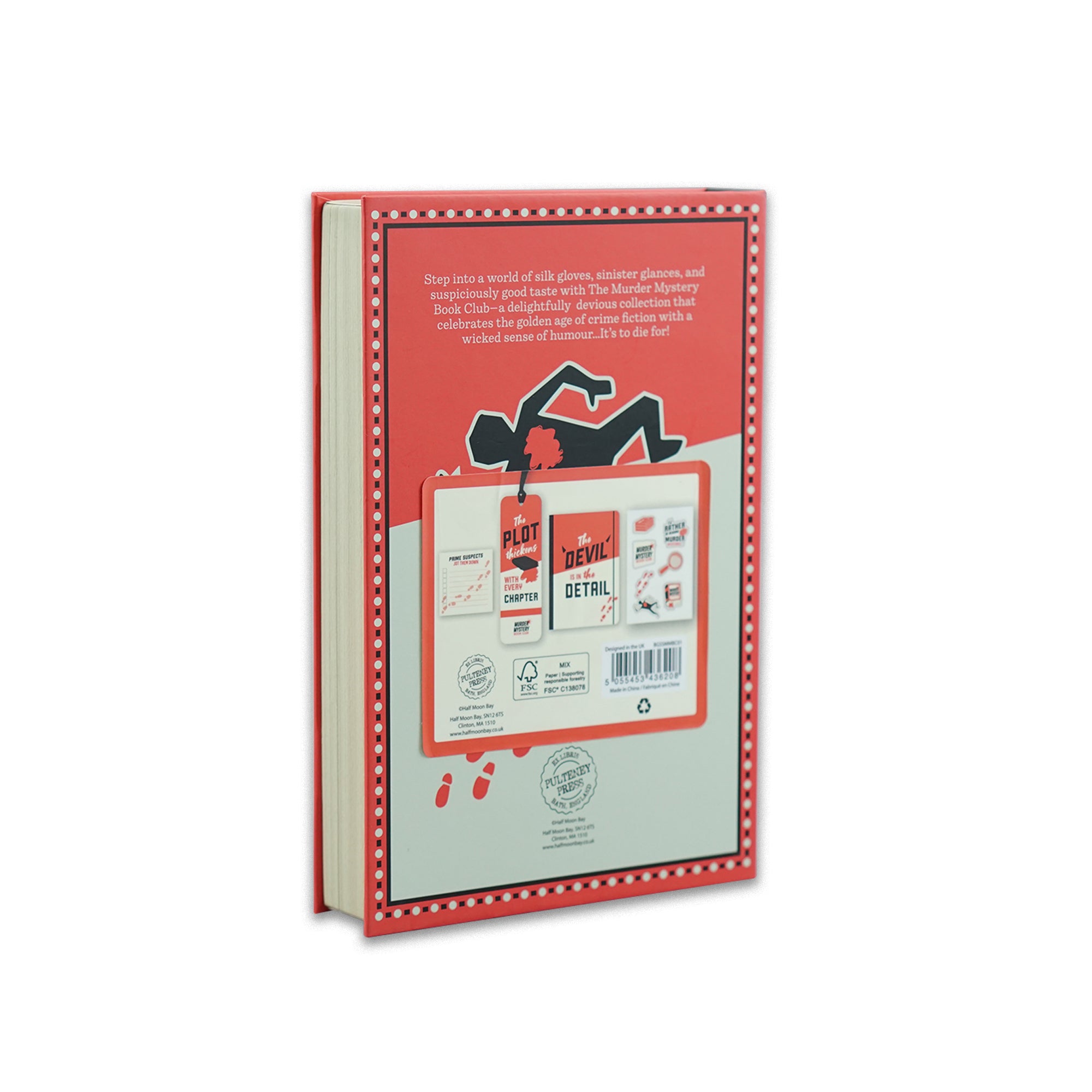Pulteney Press Murder Mystery Book Club coffret papeterie