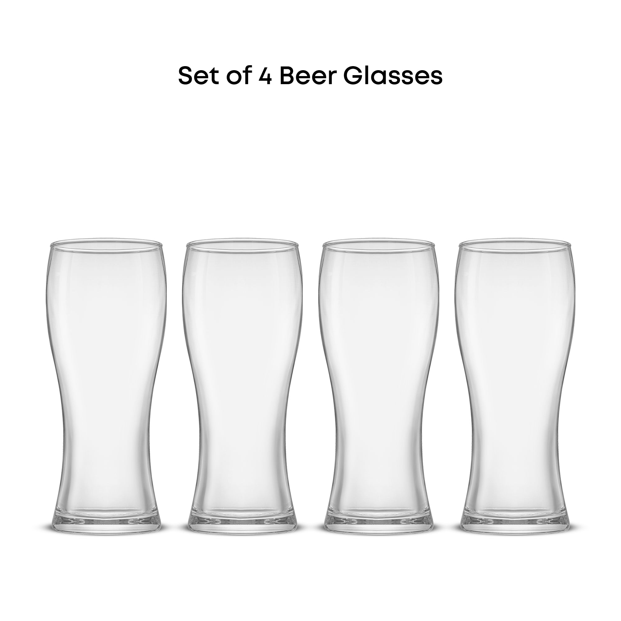 JoyJolt Callen verre bière pilsner lot 4 cristal 46 cl pression
