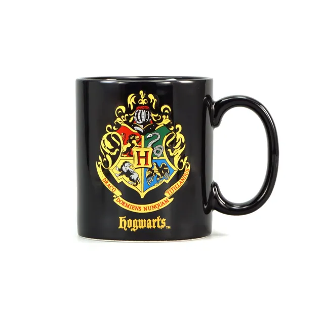 Harry Potter Hogwarts Crest mug céramique 40 cl noir
