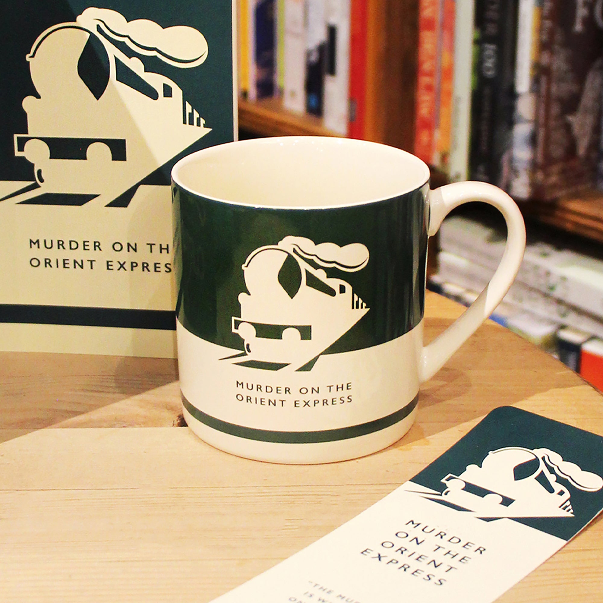 HMB Agatha Christie mug Orient Express 310ml vert